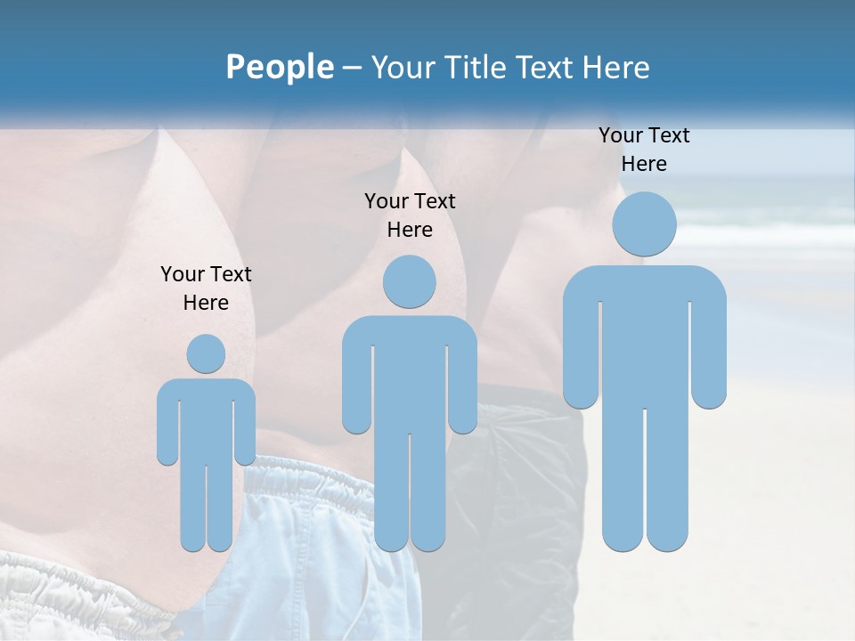 Model Blue Sky Loan PowerPoint Template