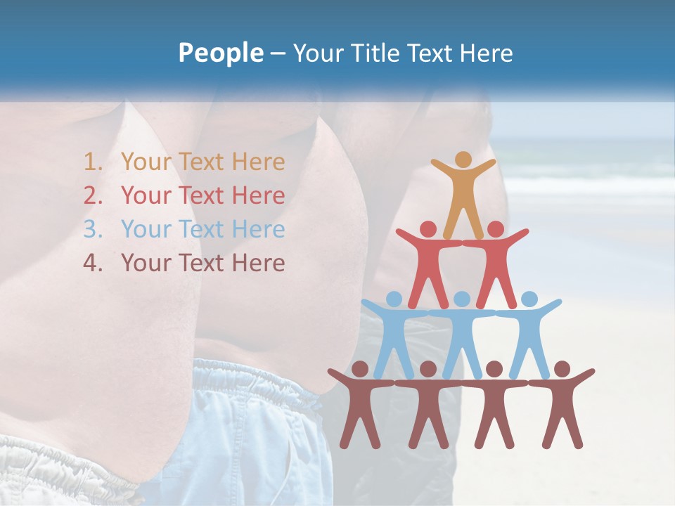 Model Blue Sky Loan PowerPoint Template