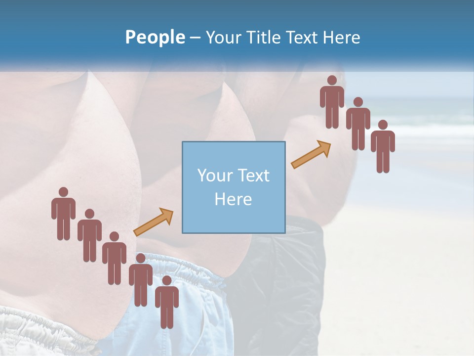 Model Blue Sky Loan PowerPoint Template