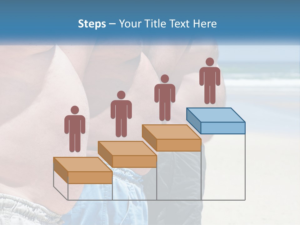 Model Blue Sky Loan PowerPoint Template