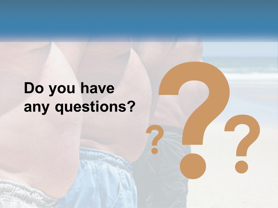 Model Blue Sky Loan PowerPoint Template