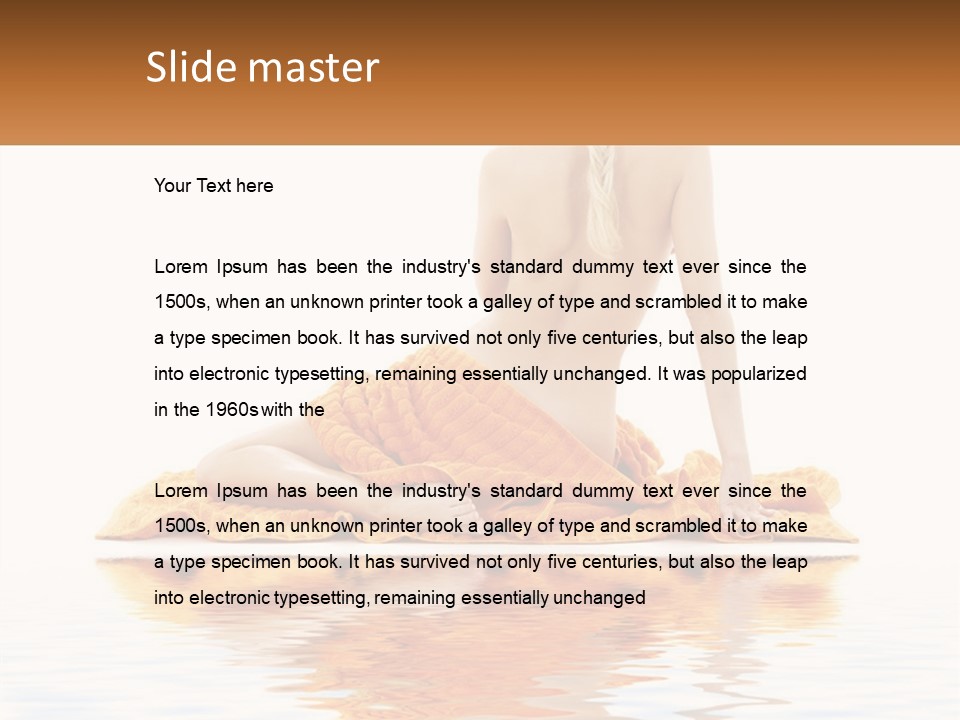 Buy Man Garden PowerPoint Template