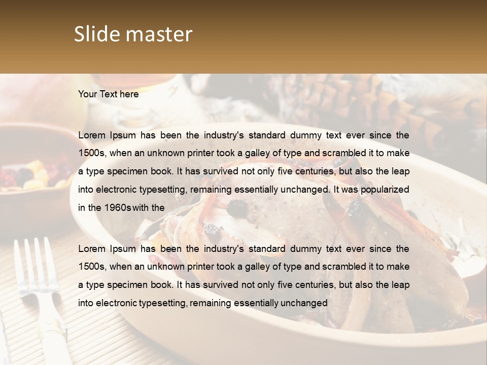 Background Garden Finance PowerPoint Template