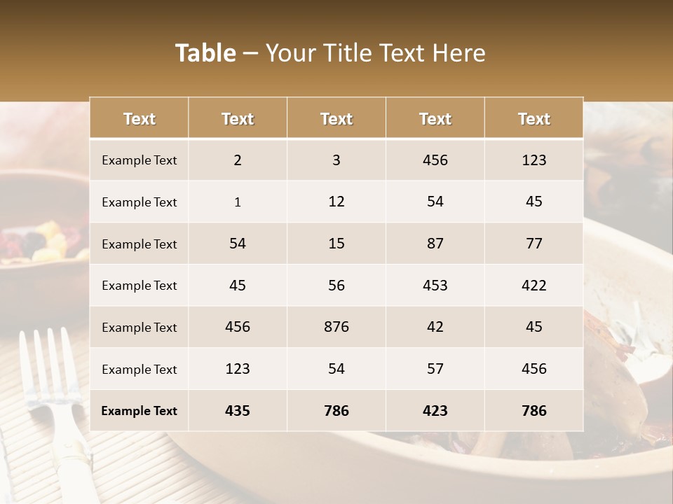 Background Garden Finance PowerPoint Template