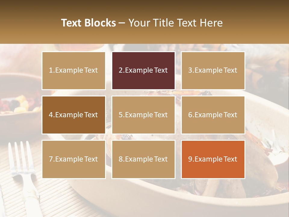 Background Garden Finance PowerPoint Template