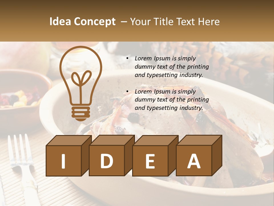 Background Garden Finance PowerPoint Template