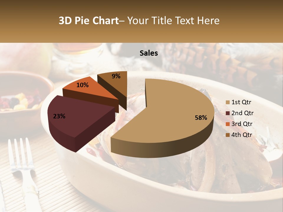 Background Garden Finance PowerPoint Template