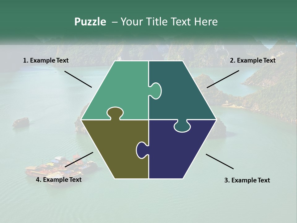 Cloud Leaf Small PowerPoint Template