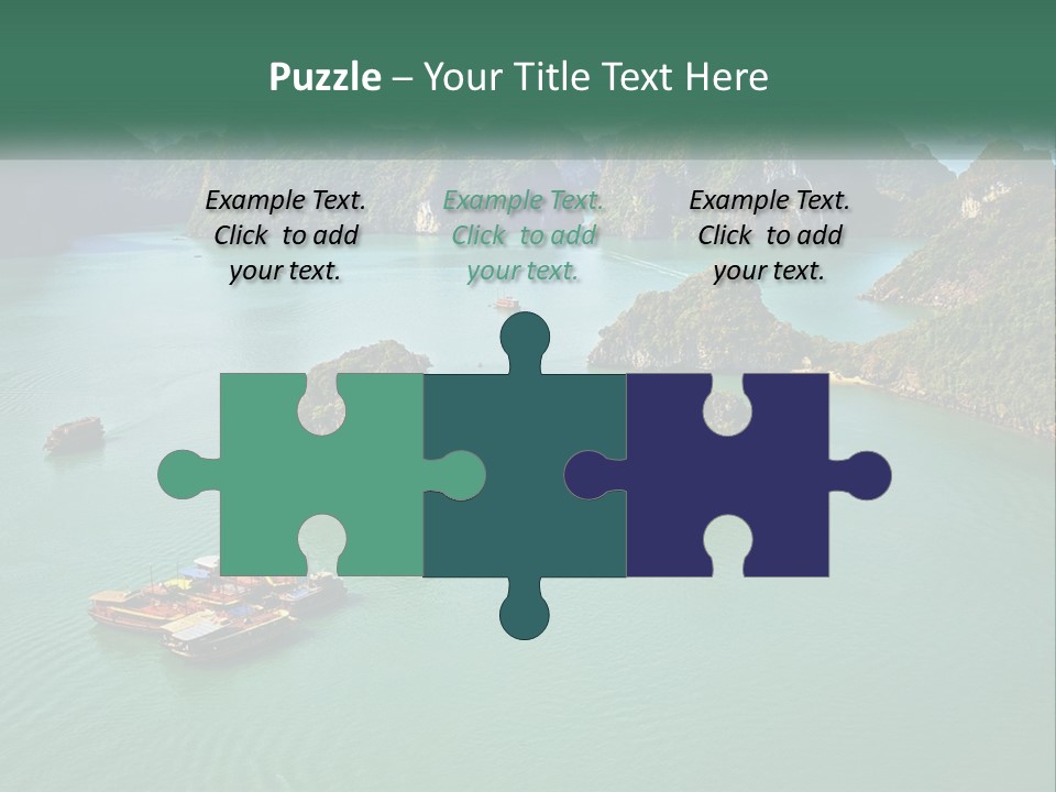 Cloud Leaf Small PowerPoint Template