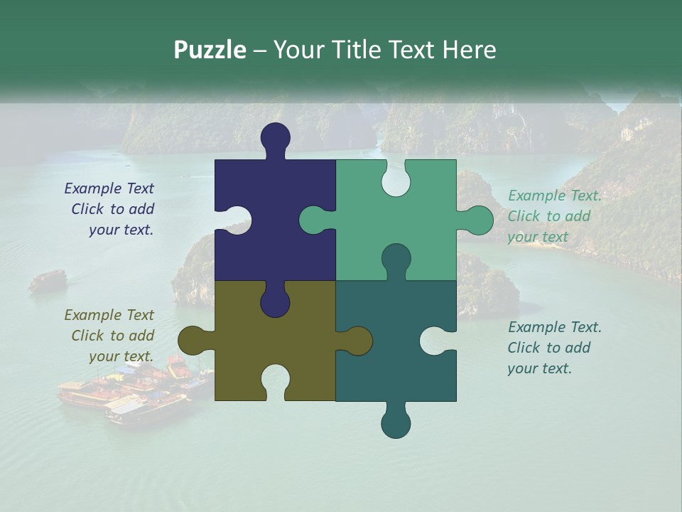 Cloud Leaf Small PowerPoint Template