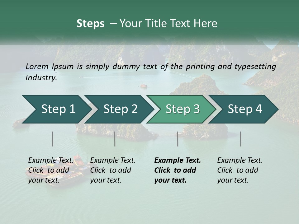 Cloud Leaf Small PowerPoint Template