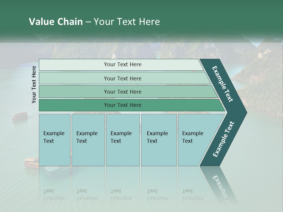 Cloud Leaf Small PowerPoint Template