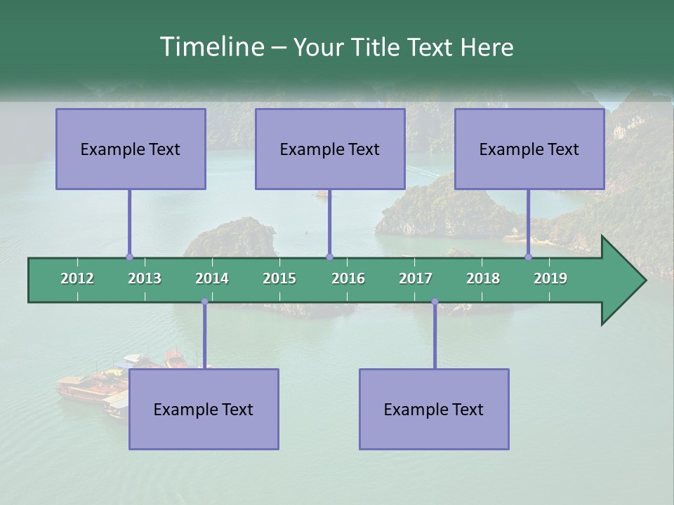 Cloud Leaf Small PowerPoint Template