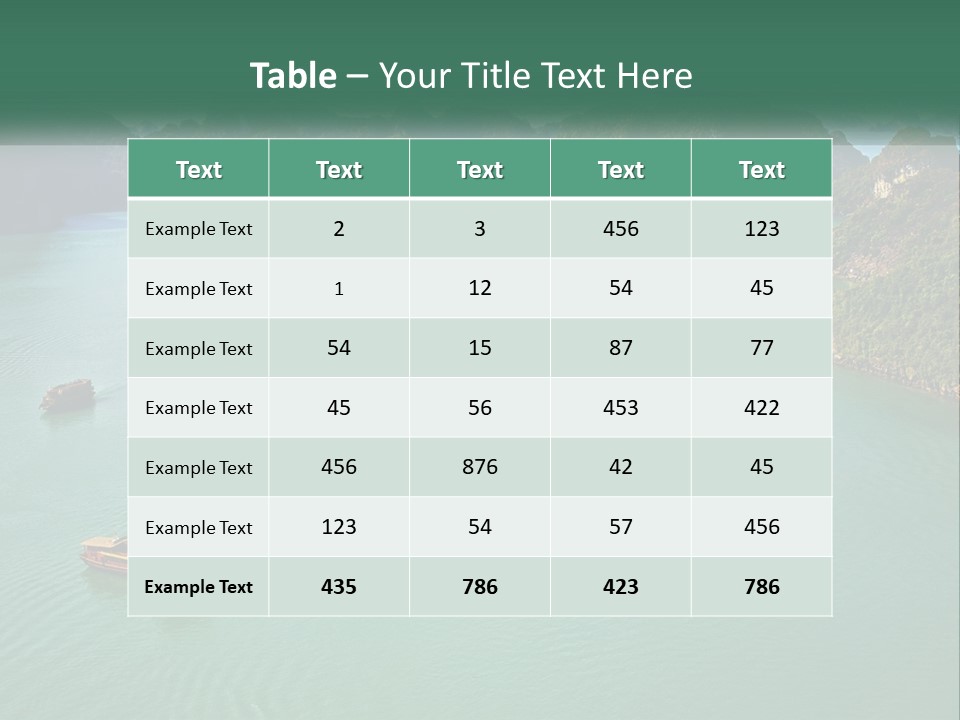 Cloud Leaf Small PowerPoint Template