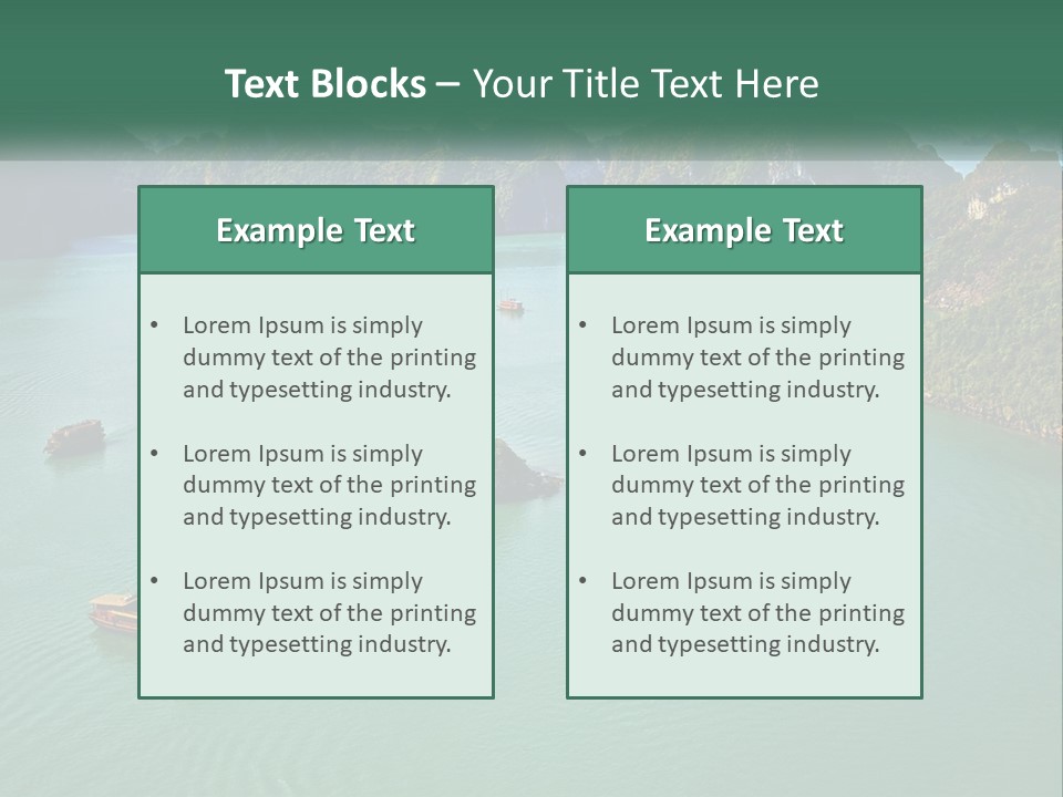 Cloud Leaf Small PowerPoint Template