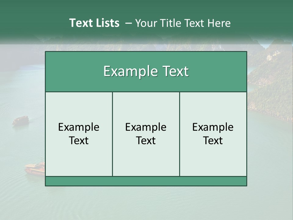 Cloud Leaf Small PowerPoint Template
