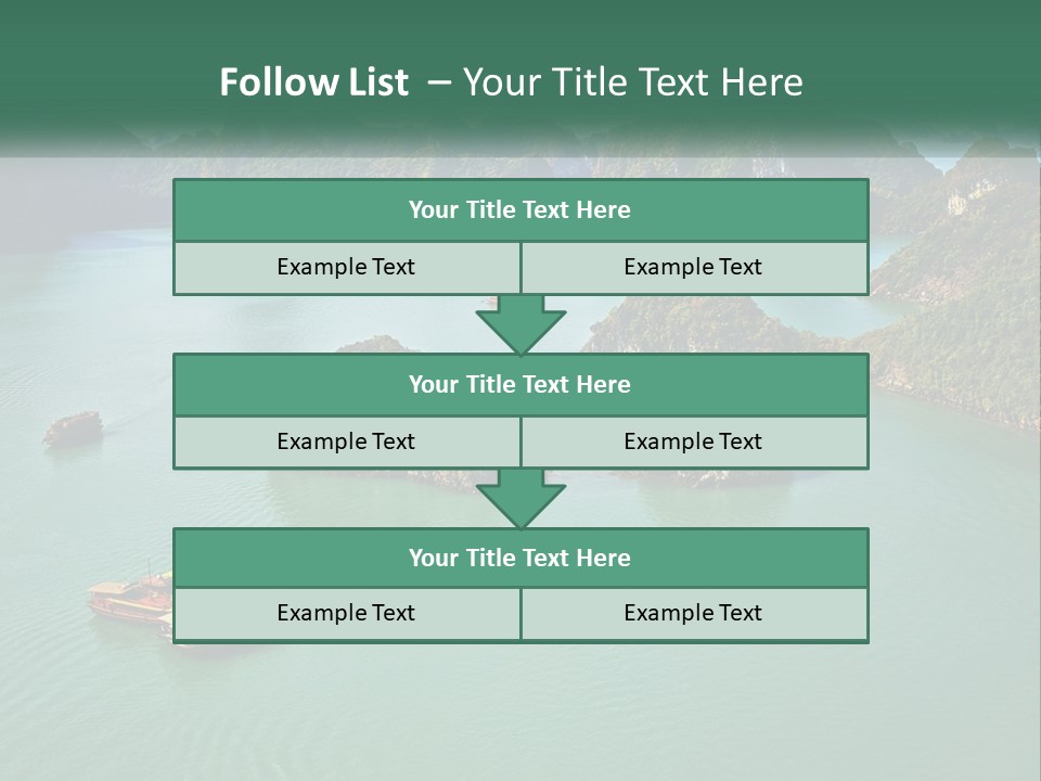 Cloud Leaf Small PowerPoint Template
