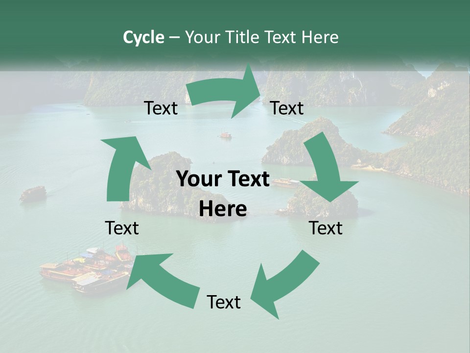 Cloud Leaf Small PowerPoint Template