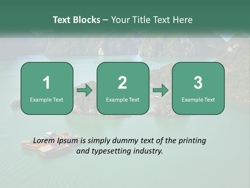 Cloud Leaf Small PowerPoint Template