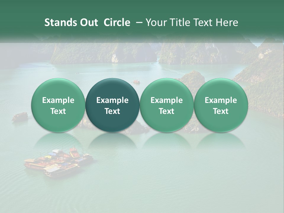 Cloud Leaf Small PowerPoint Template