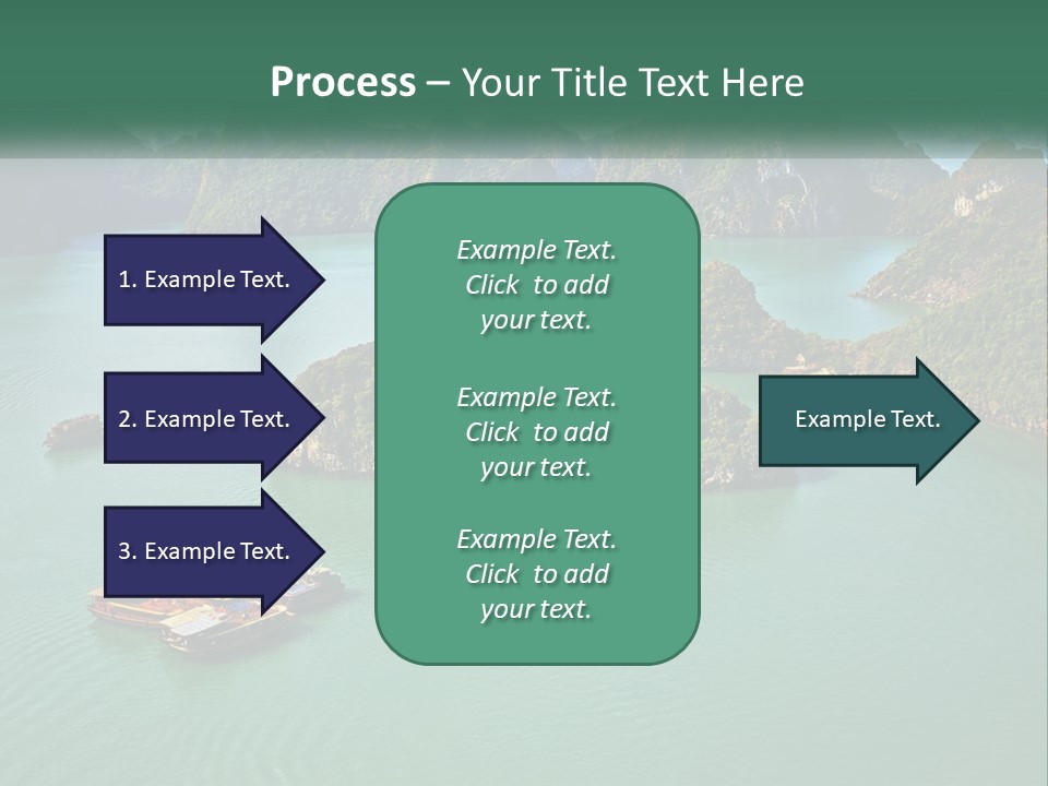 Cloud Leaf Small PowerPoint Template