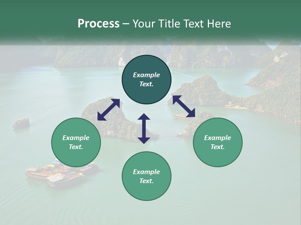 Cloud Leaf Small PowerPoint Template