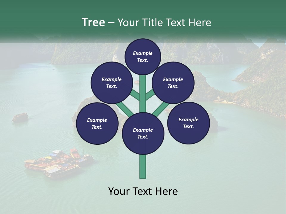 Cloud Leaf Small PowerPoint Template