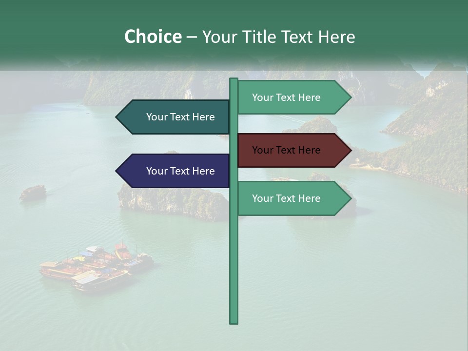 Cloud Leaf Small PowerPoint Template