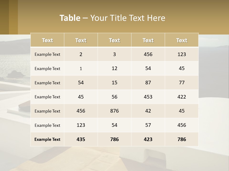 Sky Made Residential PowerPoint Template