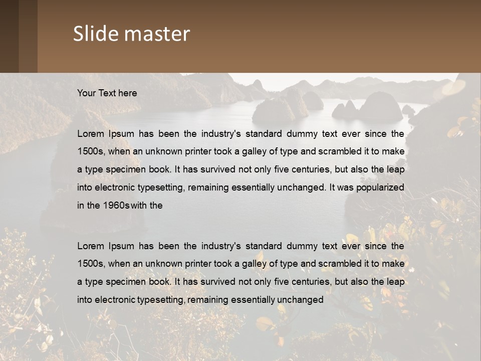 Sky Construct Nature PowerPoint Template