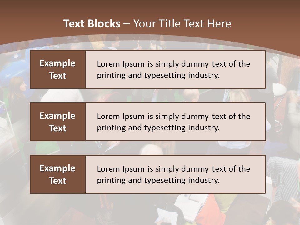 Conceptual Loan Structure PowerPoint Template