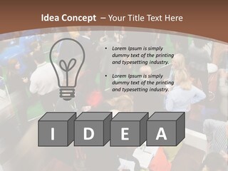 Conceptual Loan Structure PowerPoint Template