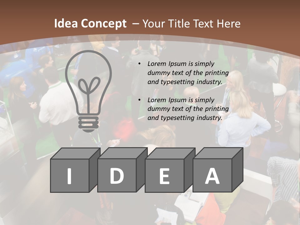 Conceptual Loan Structure PowerPoint Template