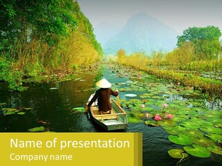 Lawn Agent Estate PowerPoint Template