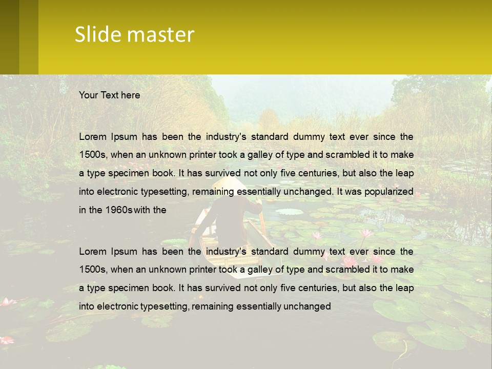 Lawn Agent Estate PowerPoint Template