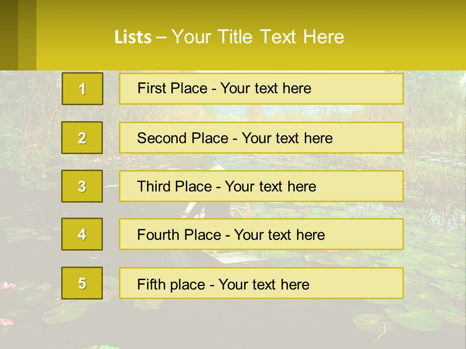 Lawn Agent Estate PowerPoint Template