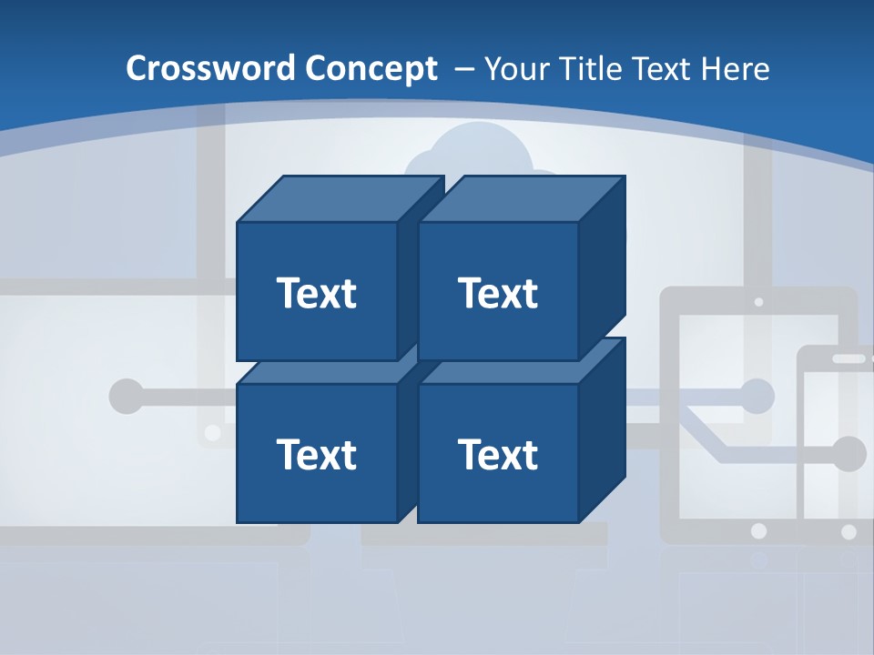 Background House Holding PowerPoint Template