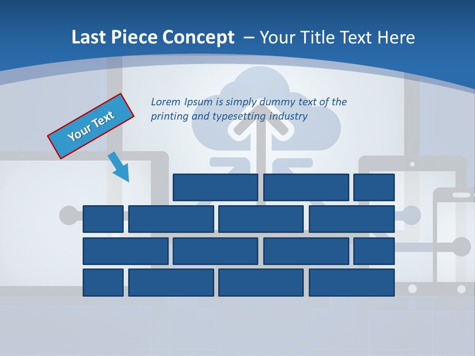Background House Holding PowerPoint Template