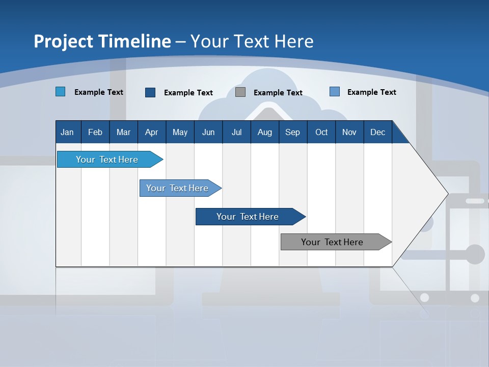 Background House Holding PowerPoint Template