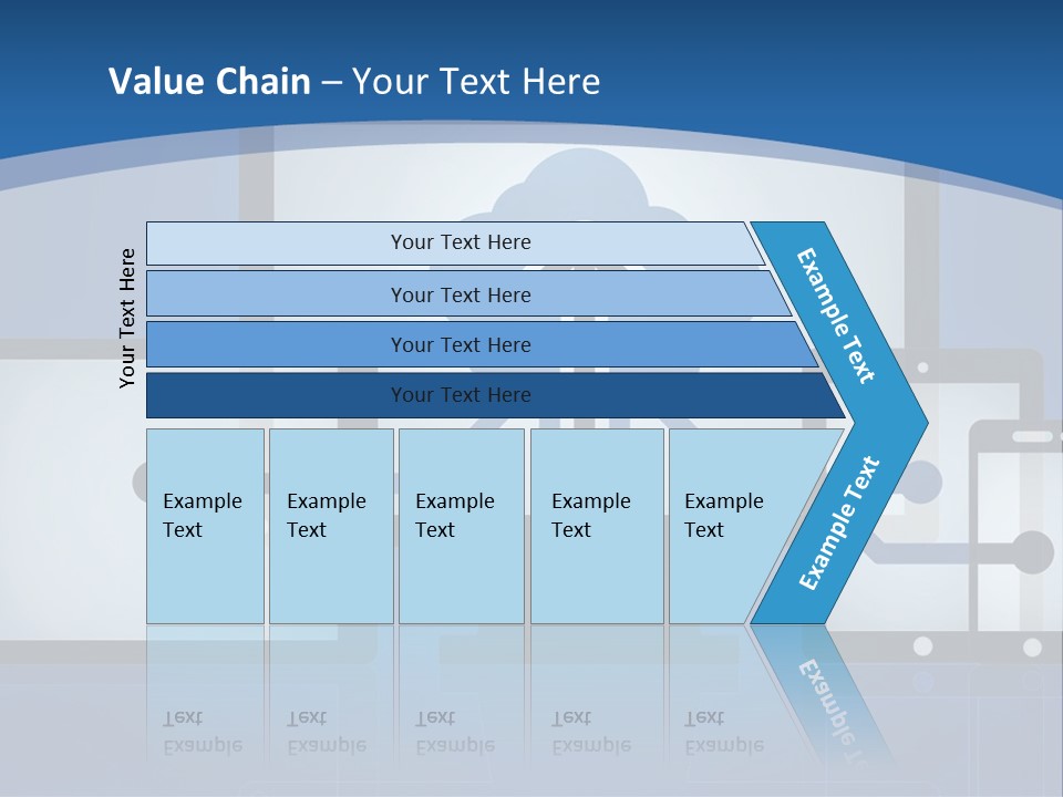 Background House Holding PowerPoint Template