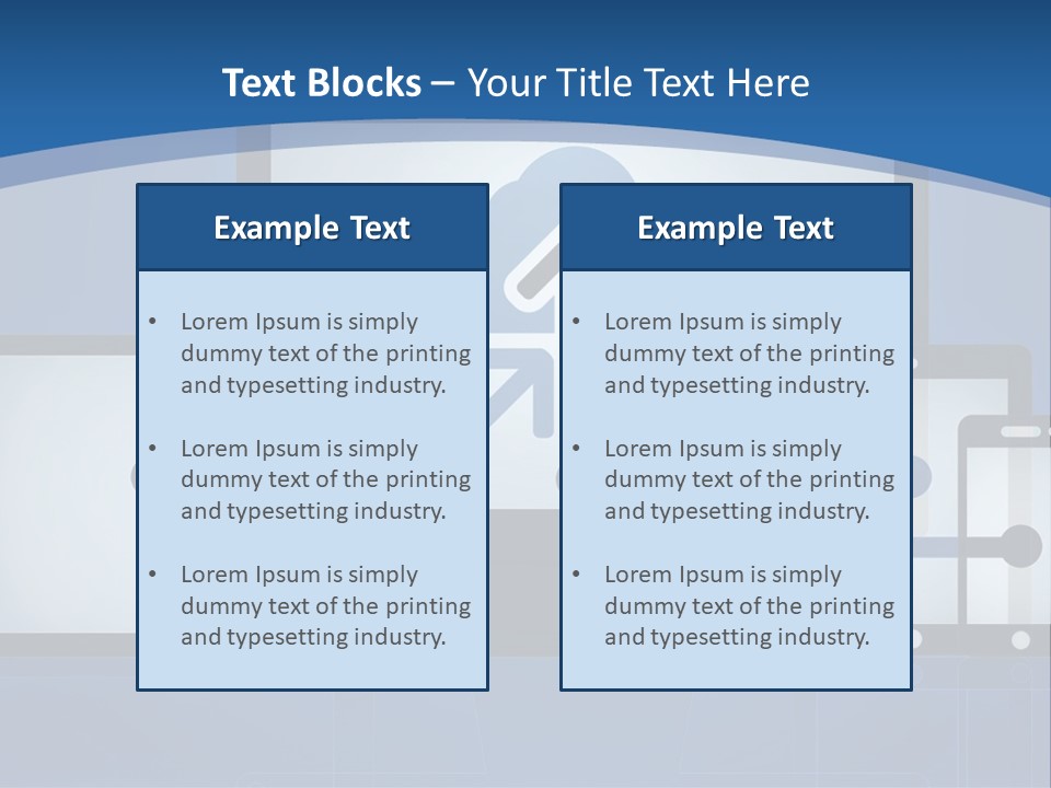 Background House Holding PowerPoint Template