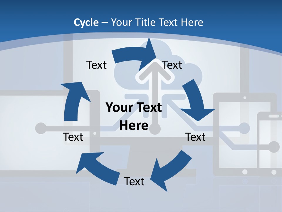 Background House Holding PowerPoint Template