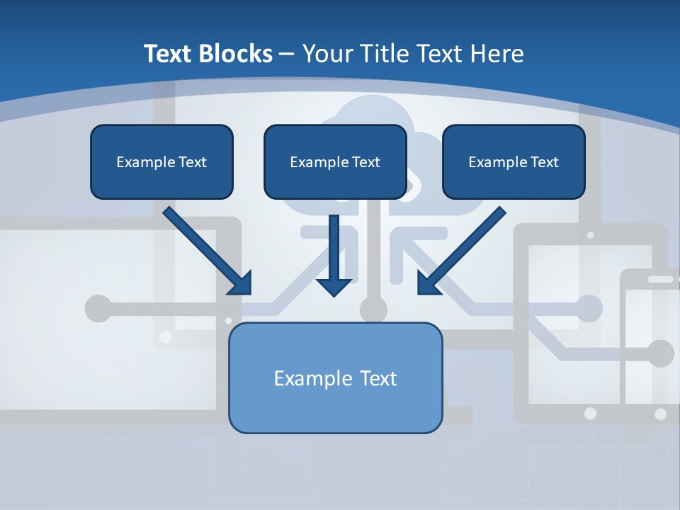 Background House Holding PowerPoint Template