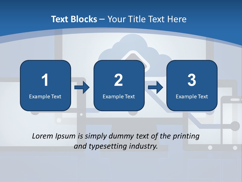 Background House Holding PowerPoint Template