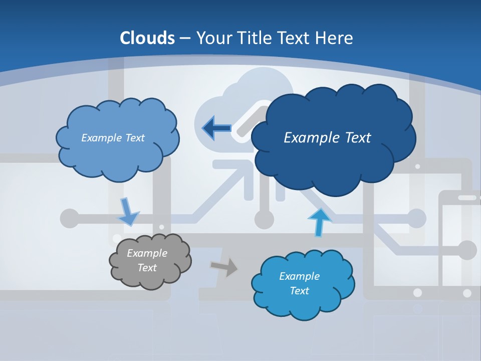 Background House Holding PowerPoint Template