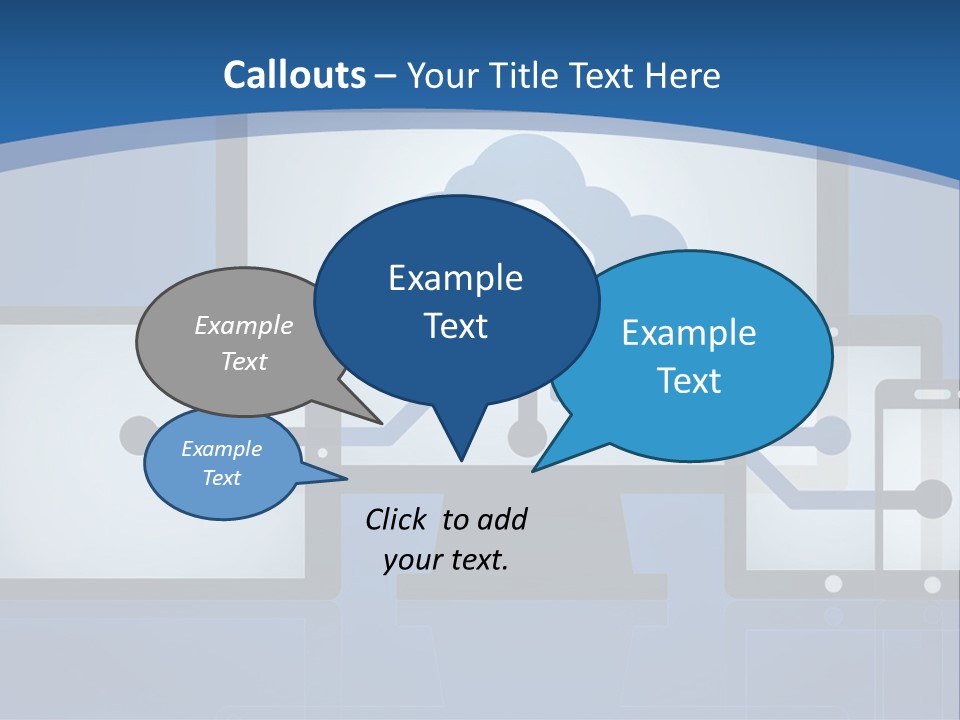 Background House Holding PowerPoint Template