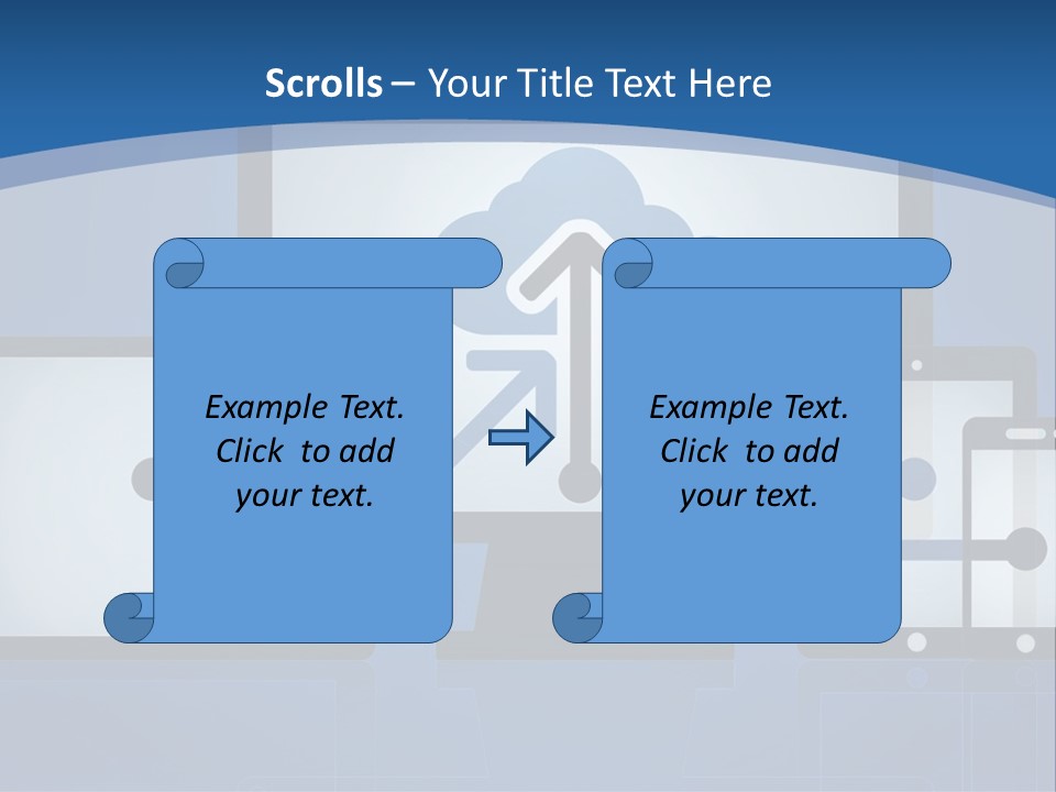 Background House Holding PowerPoint Template