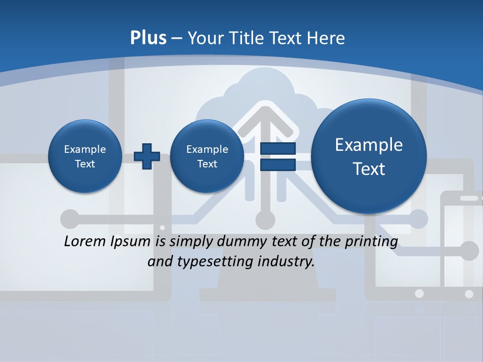 Background House Holding PowerPoint Template
