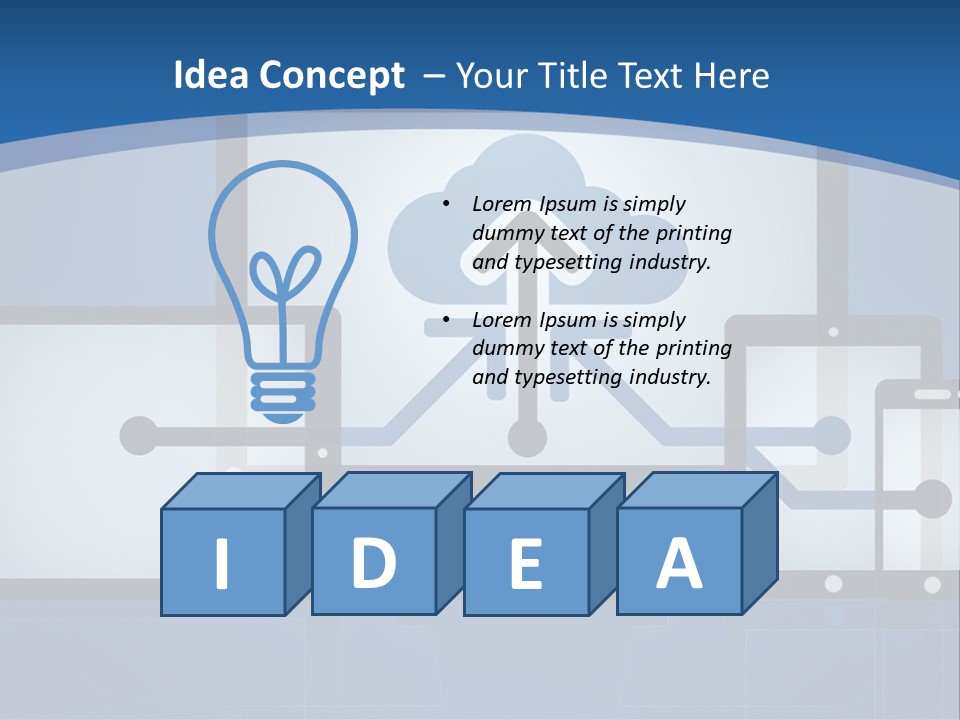 Background House Holding PowerPoint Template