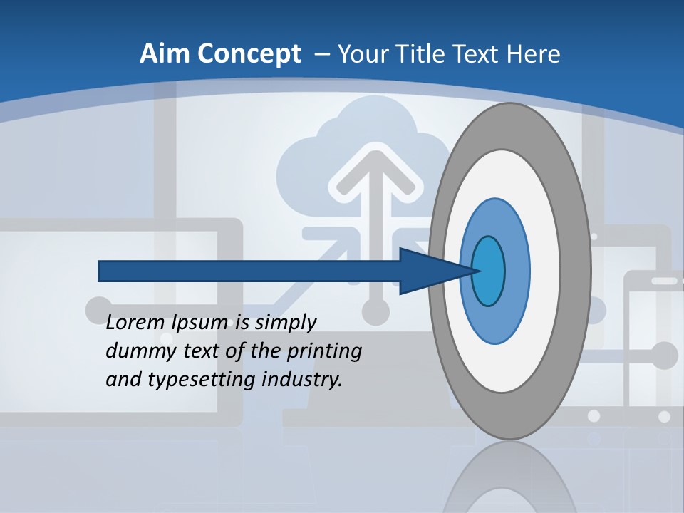 Background House Holding PowerPoint Template